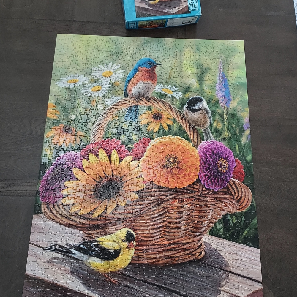 Summer Bouquet 1000 Pc Puzzle
